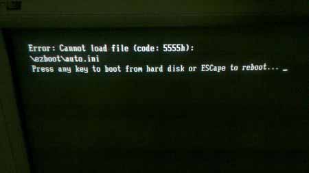 U盘安装系统后黑屏提示Error:Cannot load file怎么办？